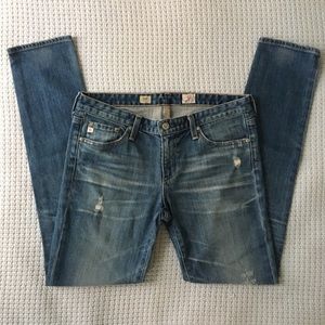 AG - Stilt Cigarette Leg, Lightly Distressed